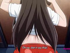 Brez cenzure anime oralni seks z bujno deklico