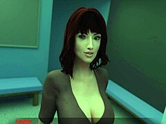Nyilvános szex egy mellékhelyiségben utazás közben a Vatosgames sorozatban