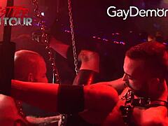 Bock and rubber in a hot fisting video from Berlin