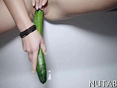 Cucumber gets a workout with even the most simple toy