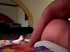 Big ass and big tits model explores sexuality in hotwife video