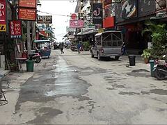 Црвено светло Тајланда: пешачка улица у Патаји