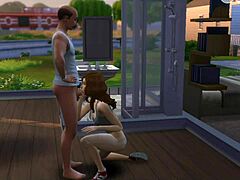Emo teen gets seduced by a stranger and they read the bible sims 4 parody