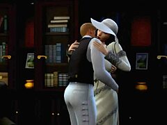 Interracialer Gruppensex mit großen schwarzen Schwänzen und Shemales in The Sims