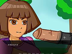 Public cock parody in animated Dora the Explorer