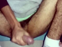 Gay Cumshot Action with Friends