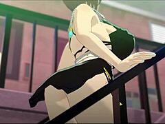 Prima vizită a Emei la salonul de masaj ORC în manga erotică