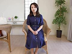Japanske husmødre onanivideo fanger hennes ektemenn som går bort