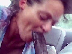 Passionate oral sex and swallowing cum in HD video