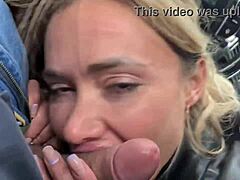 Venera Maxima gives an intense blowjob in this steamy video