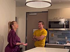 Alex, the stepson, seeks out his stepmom Danni Jones to entice her back home using any means necessary