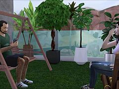 Papá y yo: Un encuentro apasionado en Los Sims 4