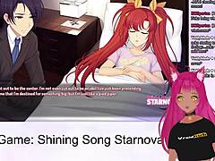 Vtuber Akis călătorește prin anime-ul Starnovas și jocurile hentai