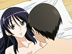 Jururawat anime sensual menggoda anak tiri lelakinya dalam pertemuan yang tabu
