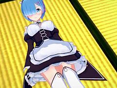 Innocent maid turns into naughty one - Hentai anime video
