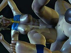Chun Lis 3D street fight se spremeni v hardcore fukanje