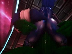 Furry porn in 3D: Legend of Krystal parody's second act