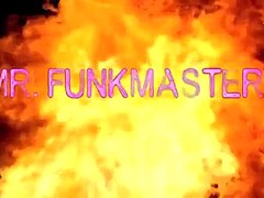 Συλλογή του Mr. Funkmasters με τρίο και γαμήσι με το στήθος