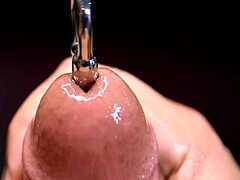 Sounding penis plug cock hole cam xtreme close up - as the rush cums beautiful creature